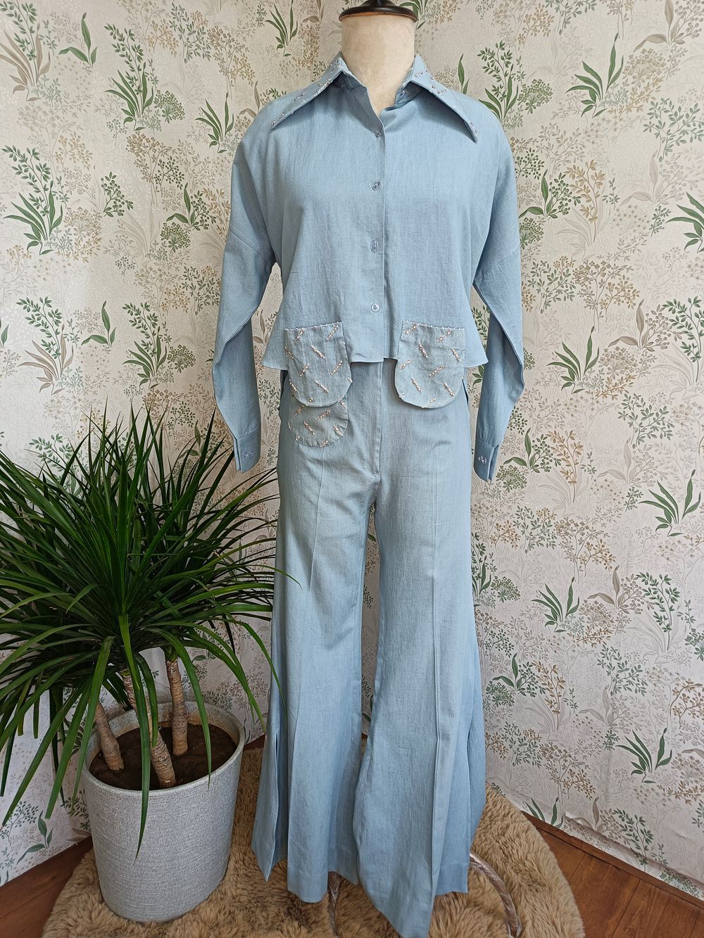 Denim co-ord set